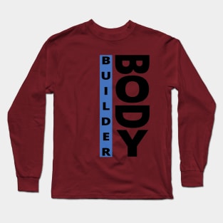 Body Builder Black Long Sleeve T-Shirt